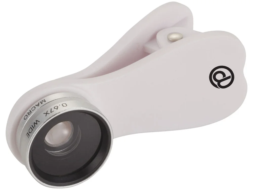 Линзы широкого обзора и макрообъектив серебристый/белый/черный - фото 4