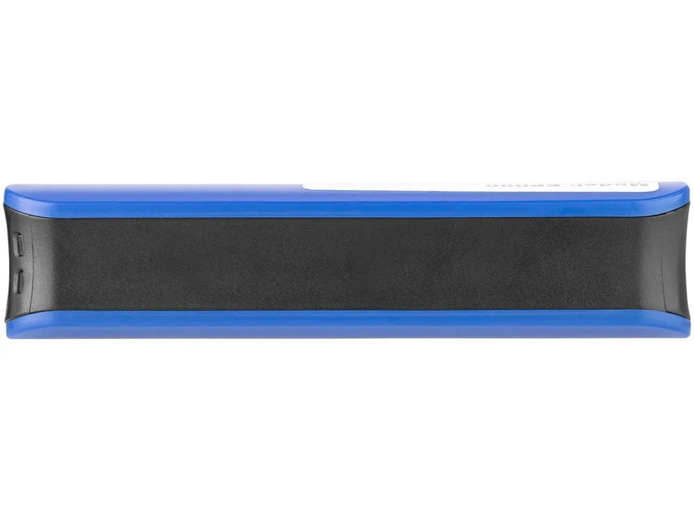 Внешний аккумулятор Edge 2000 mAh ярко-синий/черный - фото 5