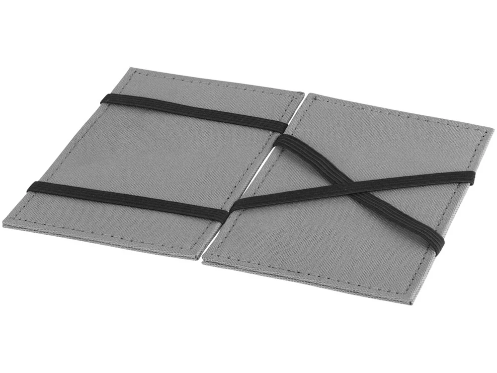 Бумажник Adventurer с защитой от RFID считывания серый/черный - фото 4