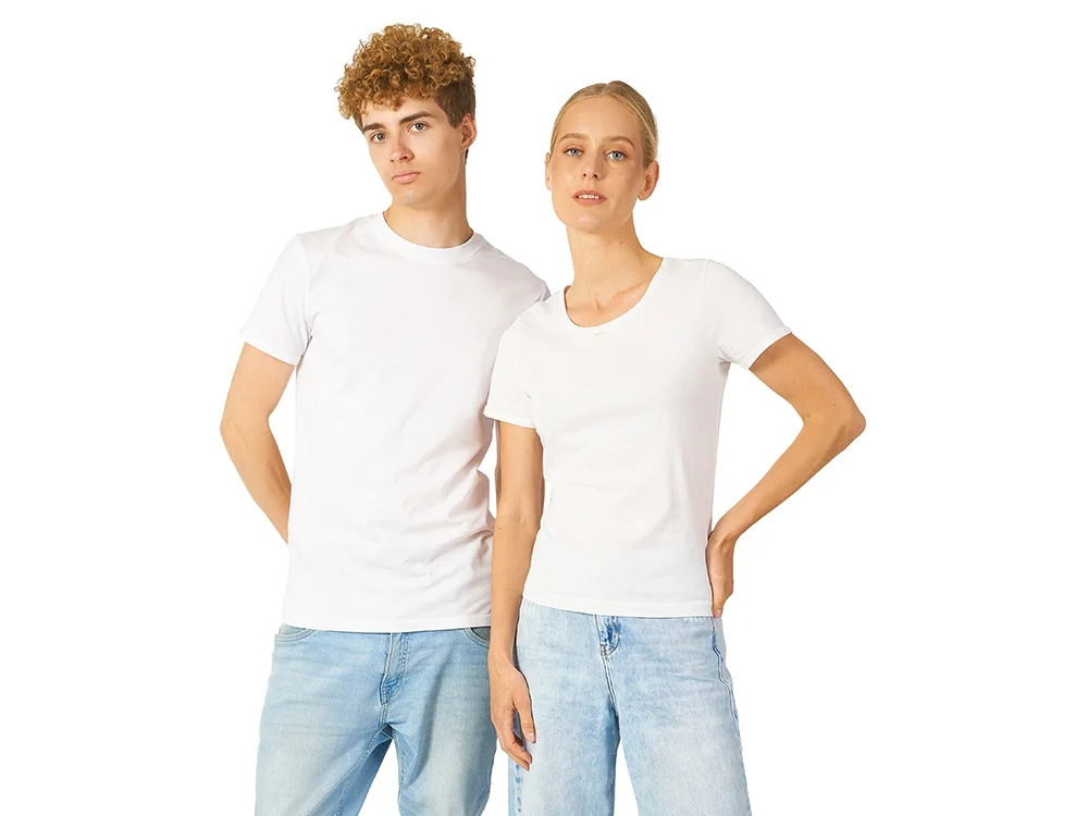 Футболка Sydney с подвернутыми рукавами мужская белый M - фото 5