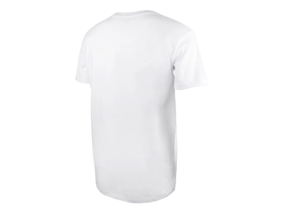 Футболка Sydney с подвернутыми рукавами мужская белый M - фото 7