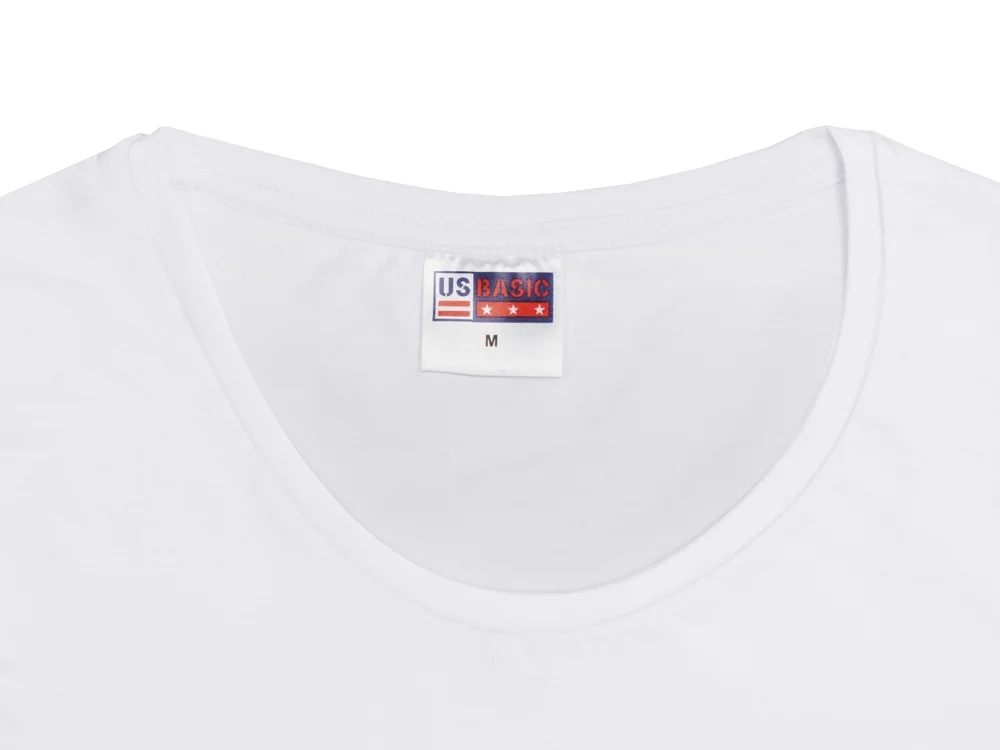 Футболка Sydney с подвернутыми рукавами женская белый S - фото 10