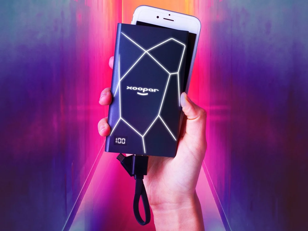 Внешний аккумулятор Geo 4000 mAh мокрый асфальт - фото 12