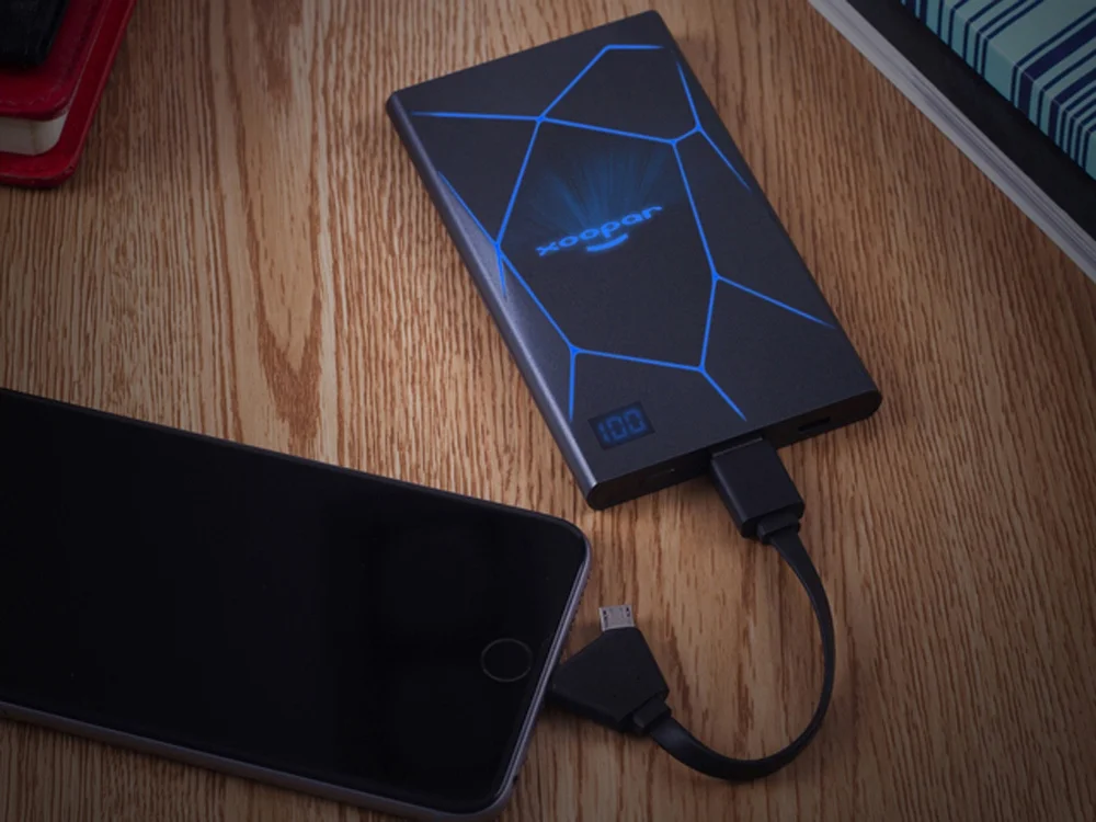 Внешний аккумулятор Geo 4000 mAh черный - фото 3