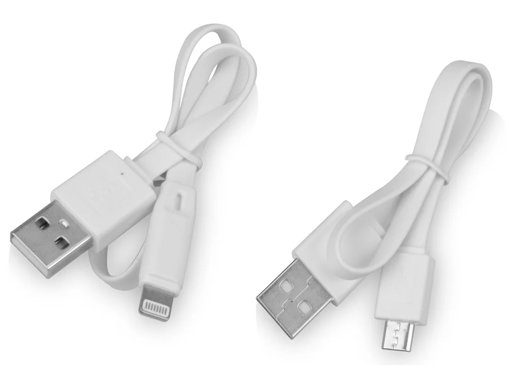 Внешний аккумулятор Квадрум 2600 mAh белый/черный - фото 4
