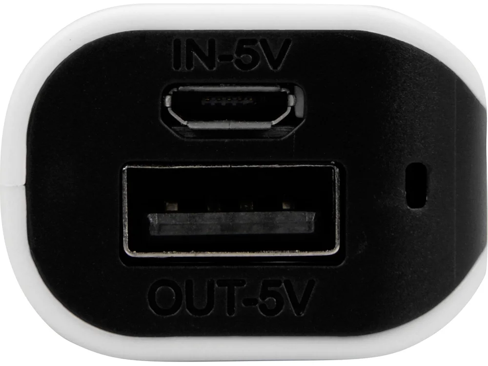 Внешний аккумулятор Basis 2000 mAh белый/черный - фото 3