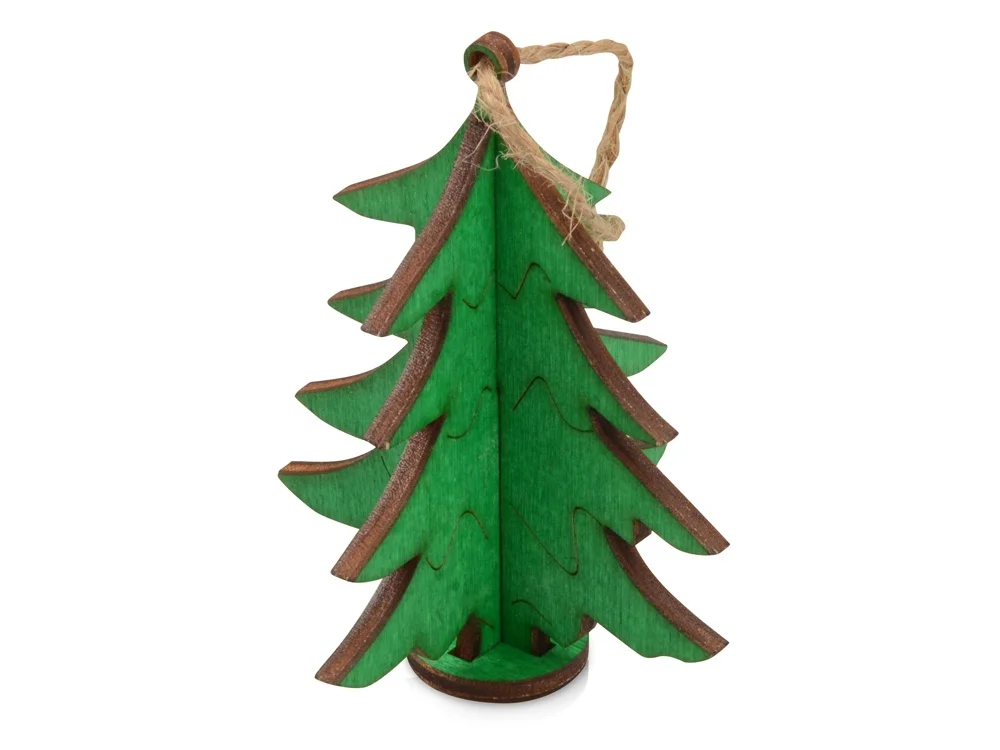 Подвеска «Ёлка», зеленый