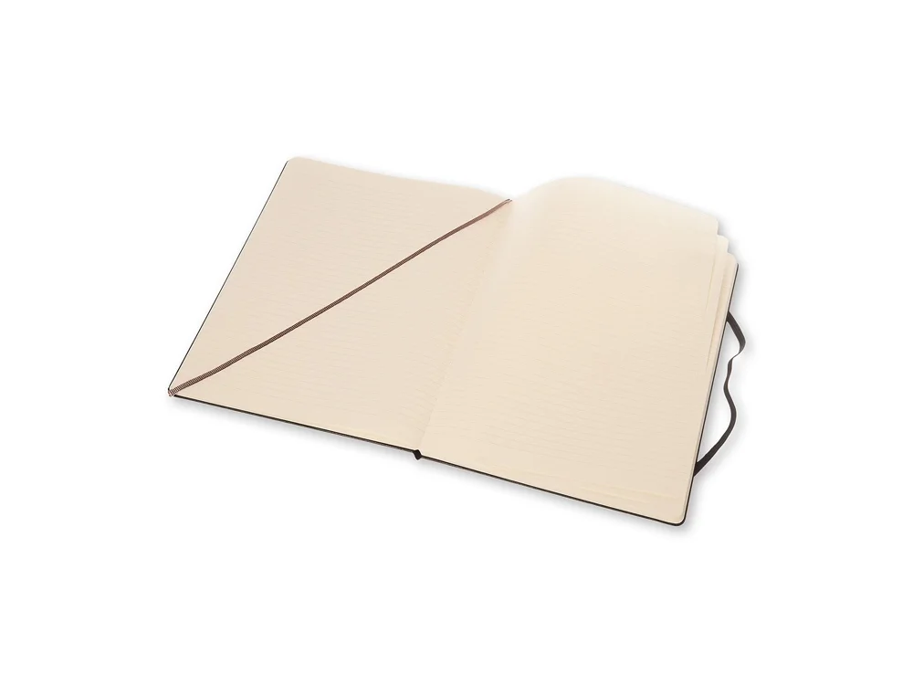 Записная книжка Moleskine Classic XLarge в линейку черный - фото 4