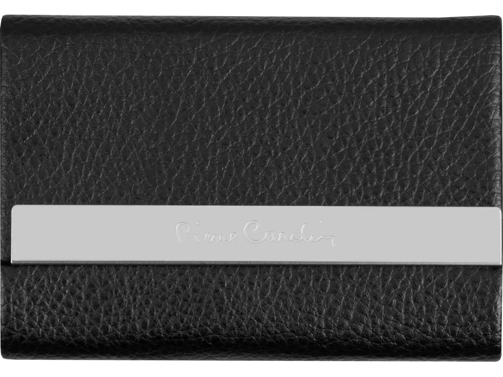 Визитница, черный/серебристый - фото 3