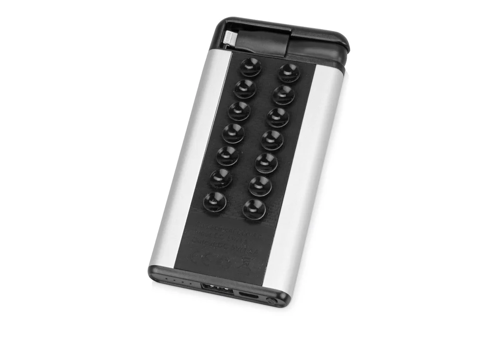 Внешний аккумулятор Octopus 4000 mAh черный/серебристый - фото 1