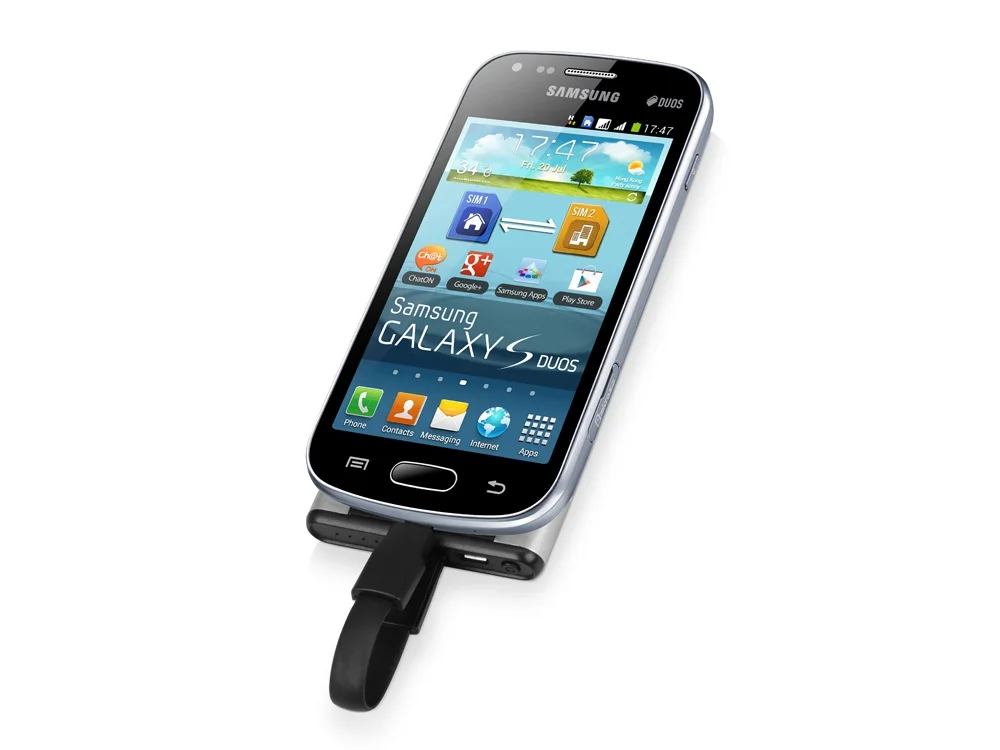 Внешний аккумулятор Octopus 4000 mAh черный/серебристый - фото 2