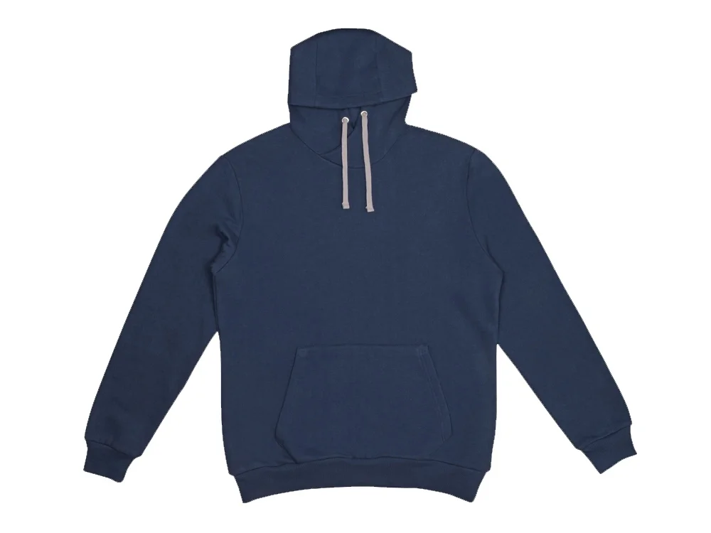 Толстовка Stream с капюшоном унисекс синий нэйви L - фото 9