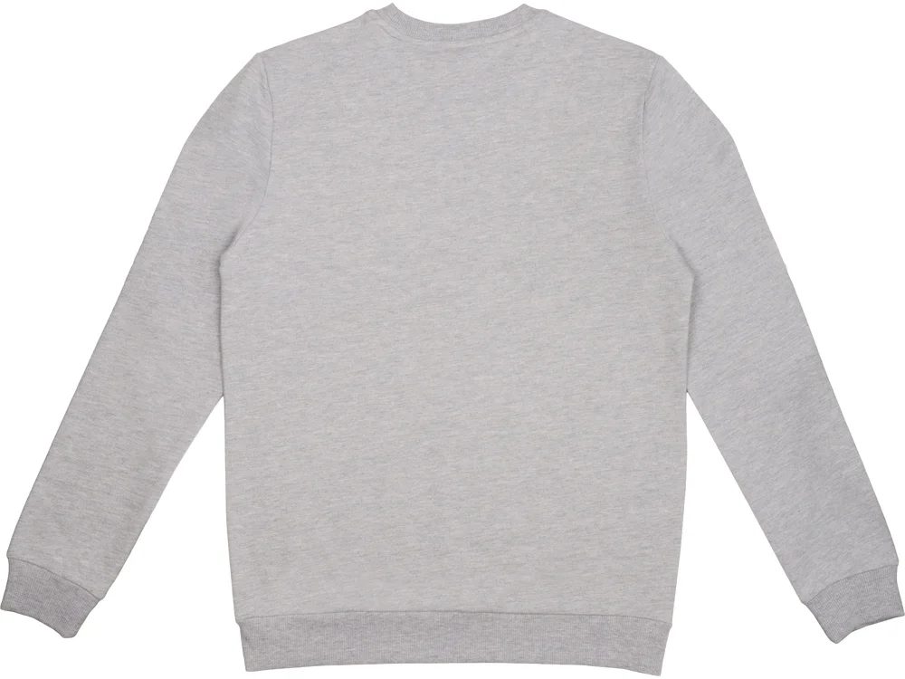 Свитшот Motion с начесом унисекс серый меланж XS - фото 10