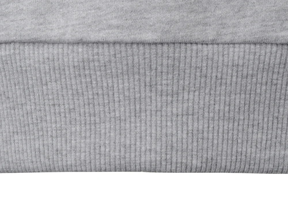 Свитшот Motion с начесом унисекс серый меланж XS - фото 12