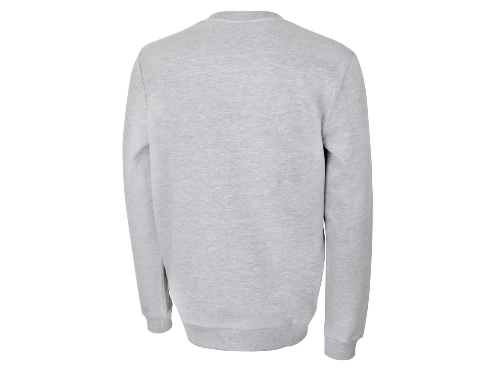 Свитшот Motion с начесом унисекс серый меланж XS - фото 8