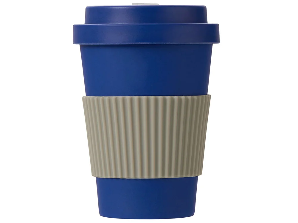 Термокружка из натуральных волокон Muffin темно-синий 450 мл - фото 2
