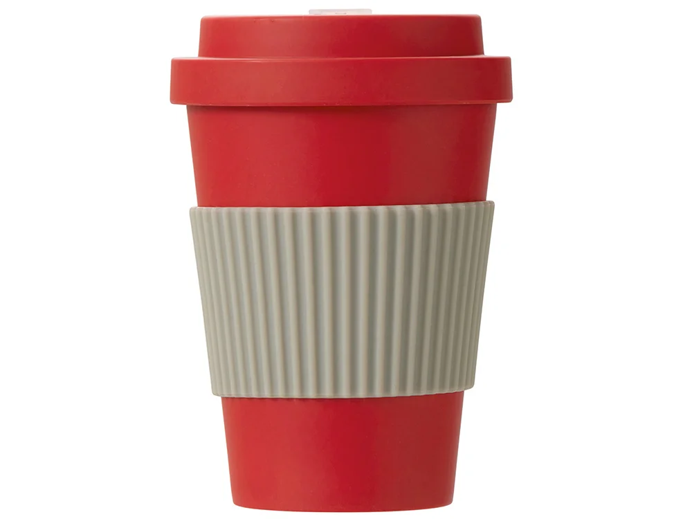 Термокружка из натуральных волокон «Muffin», красный, 450 мл - фото 2