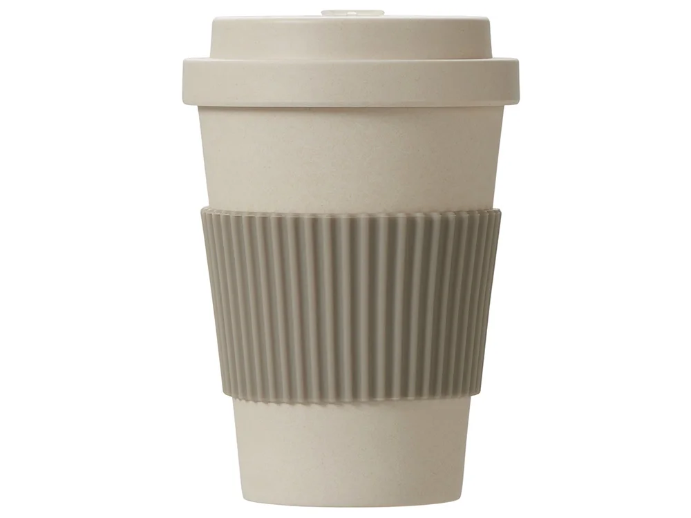Термокружка из натуральных волокон Muffin бежевый 450 мл - фото 2