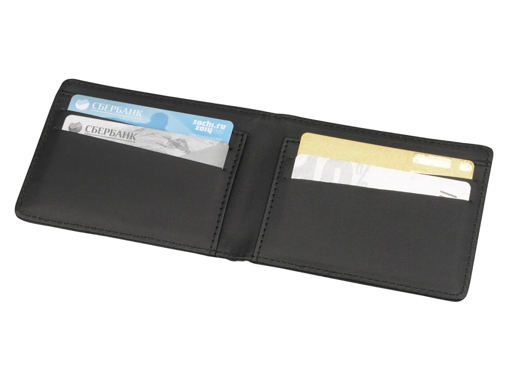 Кошелек «Route» с защитой от RFID считывания, черный - фото 2