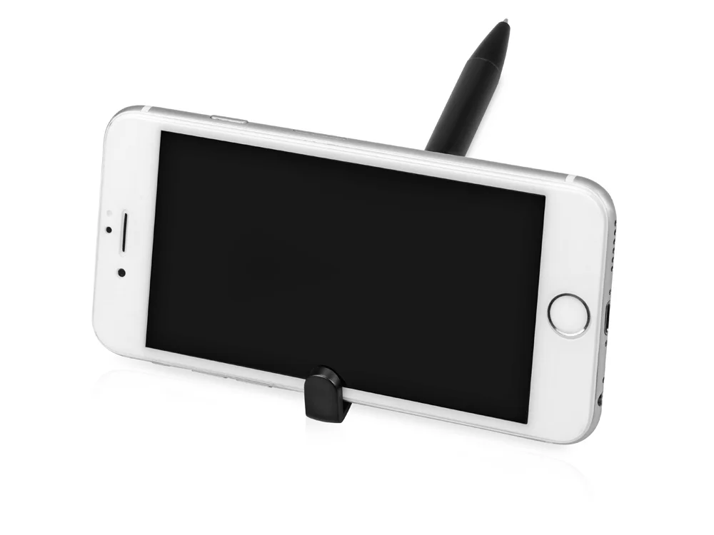 Ручка-подставка шариковая Кипер Металл черный - фото 2