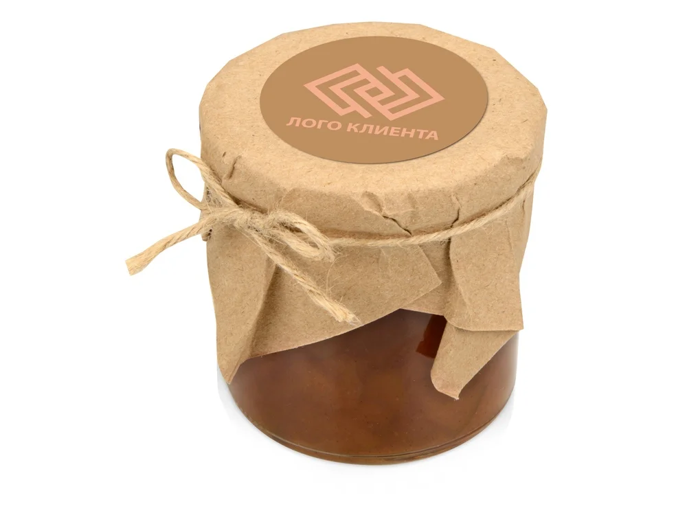 Варенье грушевое с яблоками и корицей в подарочной обертке 170 мл - фото 2