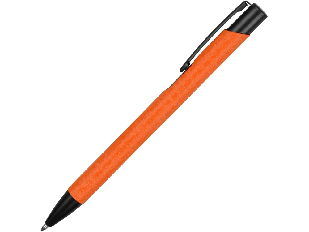 Ручка металлическая шариковая «Crepa», оранжевый/черный - фото 3