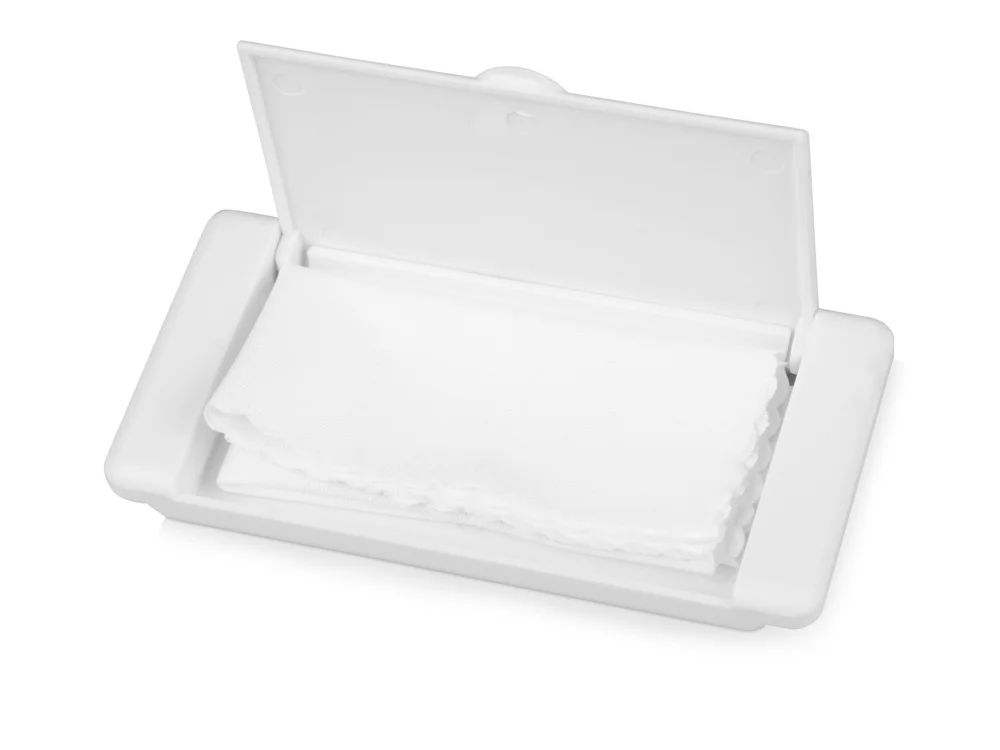 Салфетка для очков в футляре Marca белый - фото 2