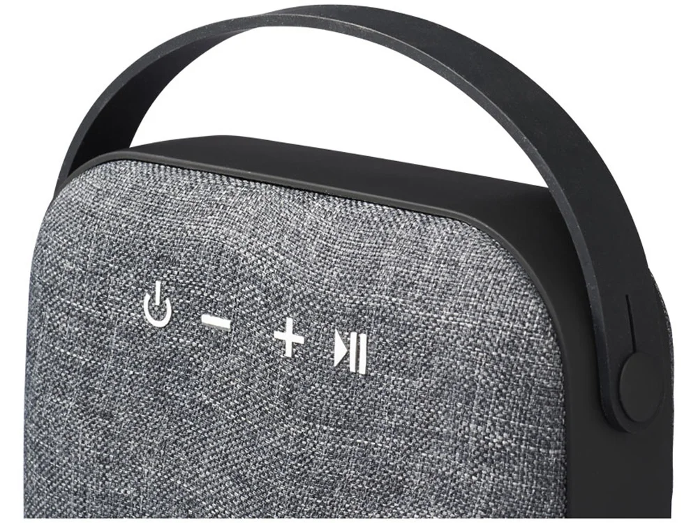 Динамик Bluetooth® с тканым материалом черный - фото 3