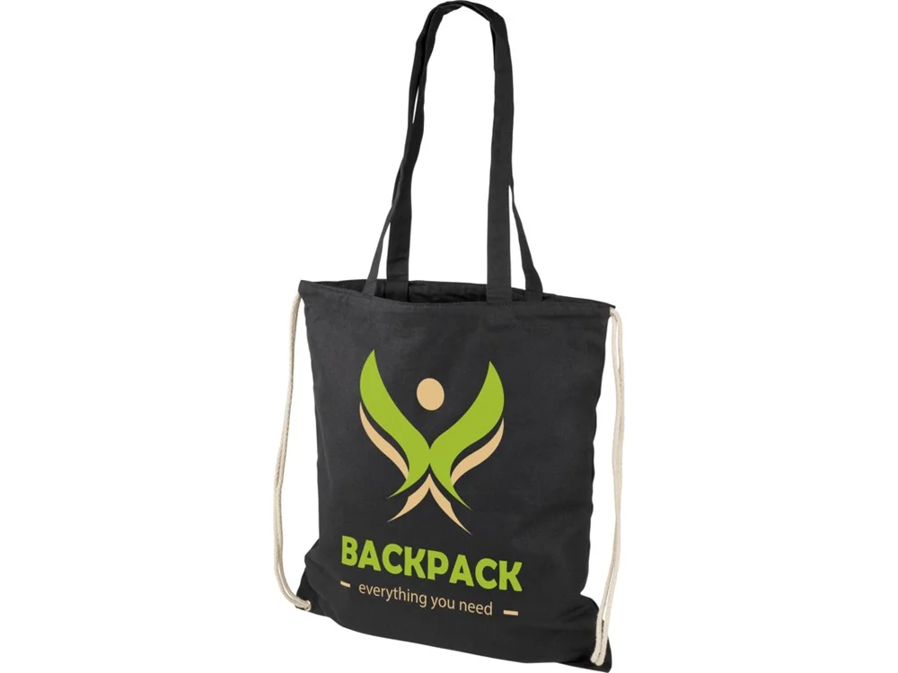 Сумка-рюкзак Eliza 240 г/м2 черный - фото 5