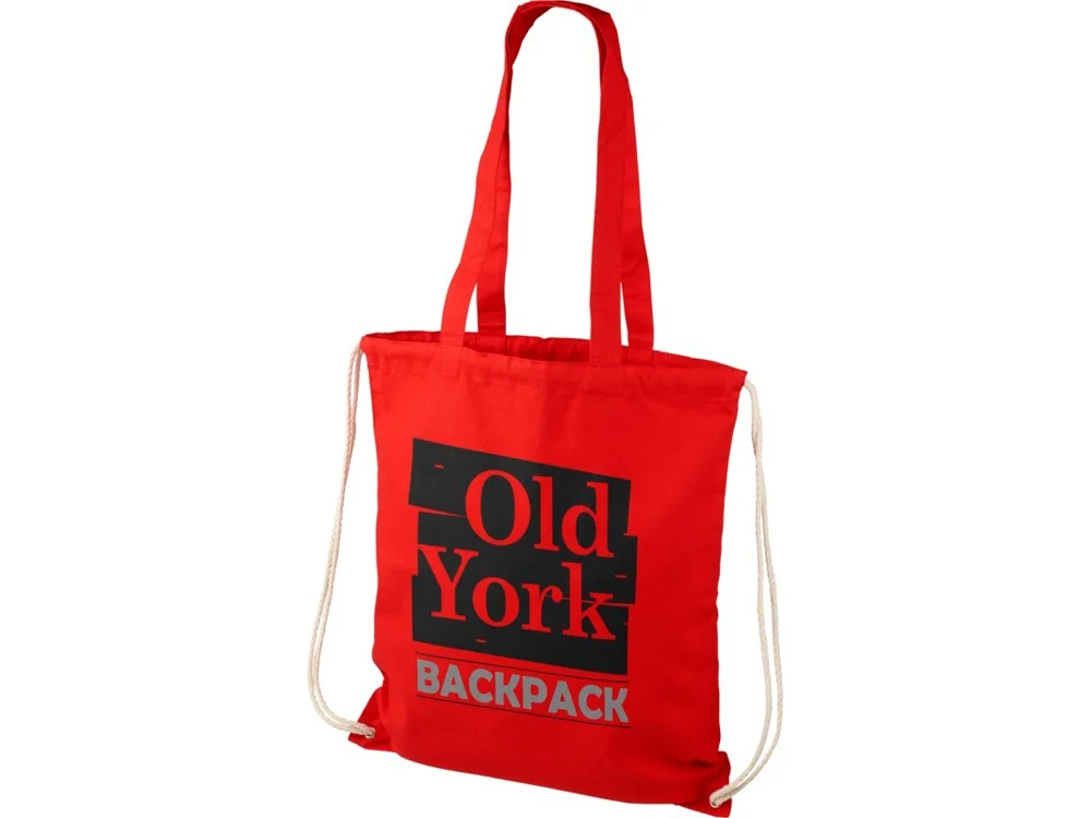 Сумка-рюкзак Eliza 240 г/м2 красный - фото 5