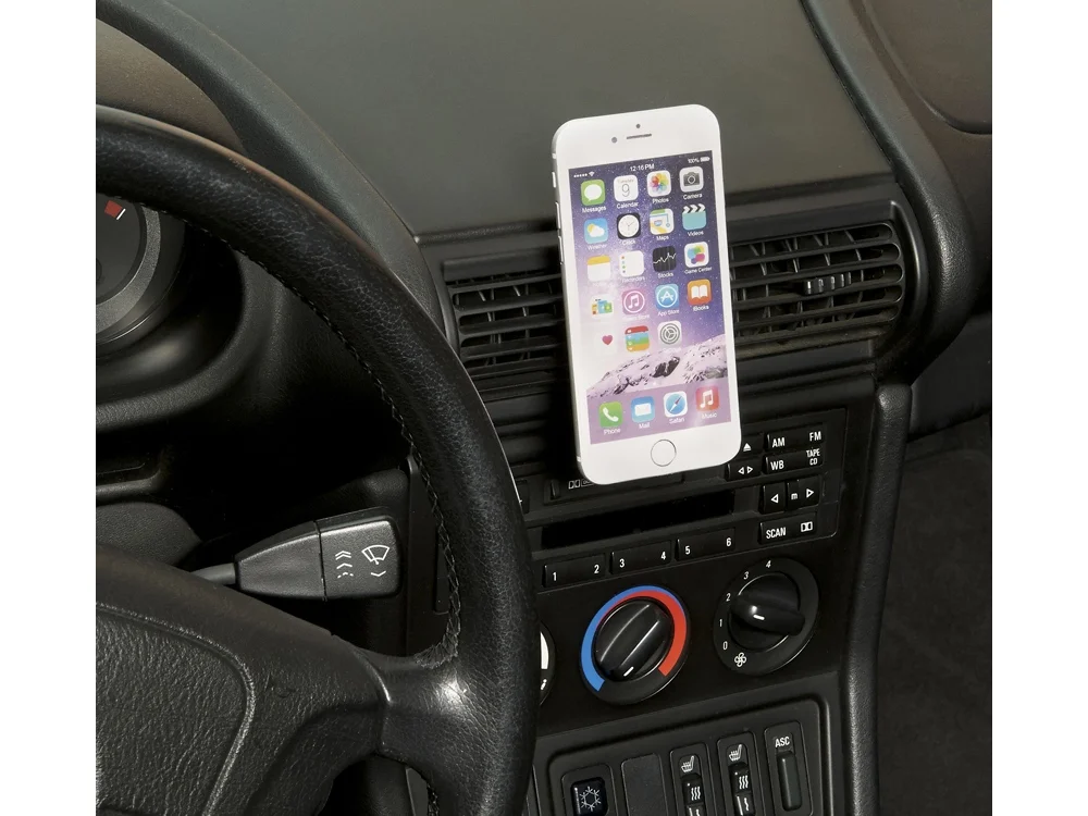 Магнитный держатель для телефона черный - фото 3