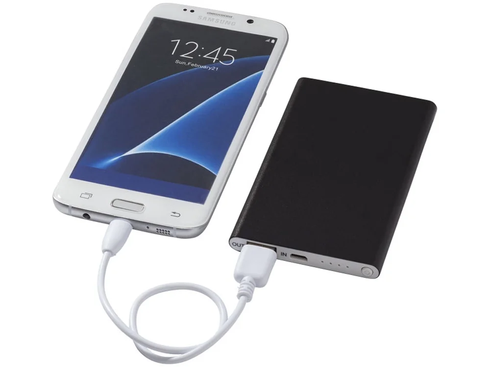 Внешний аккумулятор Pep 4000 mAh черный - фото 5