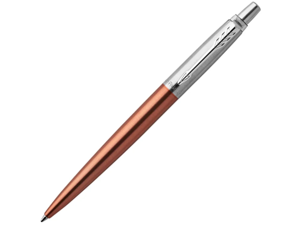 Ручка шариковая Parker Jotter Essential оранжевый серебристый - фото 1