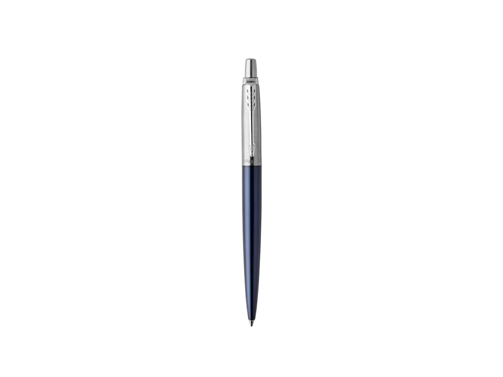 Ручка шариковая Parker Jotter Essential синий/серебристый - фото 2