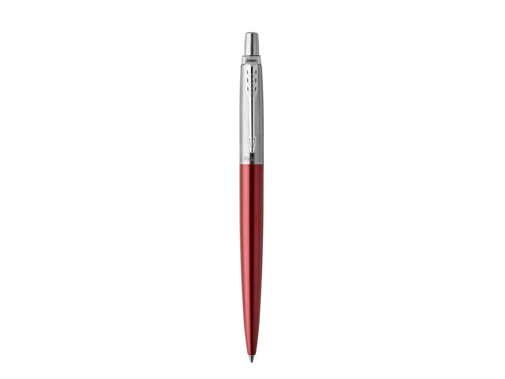 Ручка шариковая Parker Jotter Essential красный/серебристый - фото 2