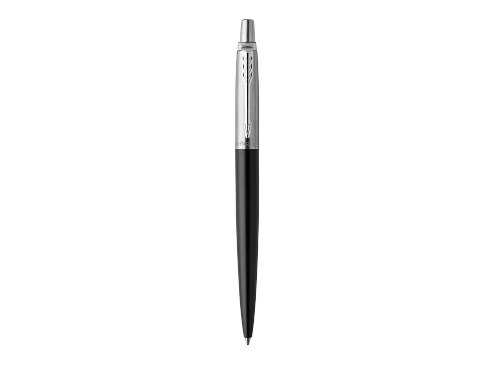 Ручка шариковая Parker Jotter Essential черный/серебристый - фото 2