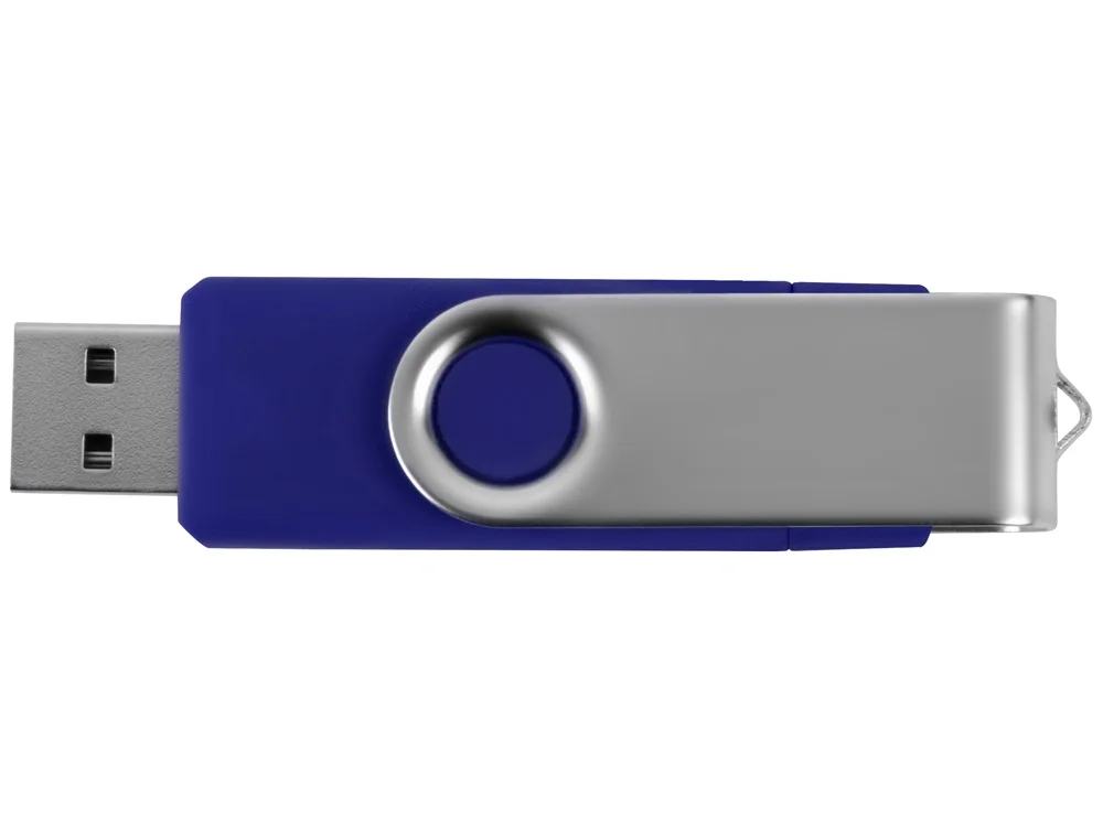 USB/micro USB-флешка на 16 Гб Квебек OTG синий 16Gb - фото 5