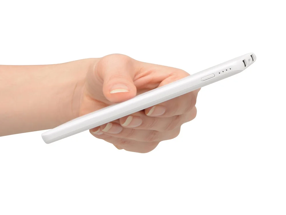 Внешний аккумулятор Blank с USB Type-C 5000 mAh белый - фото 3