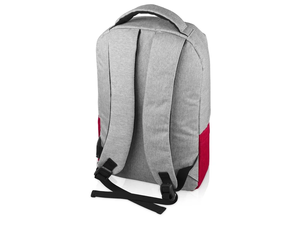 Рюкзак Fiji с отделением для ноутбука серый/красный - фото 2