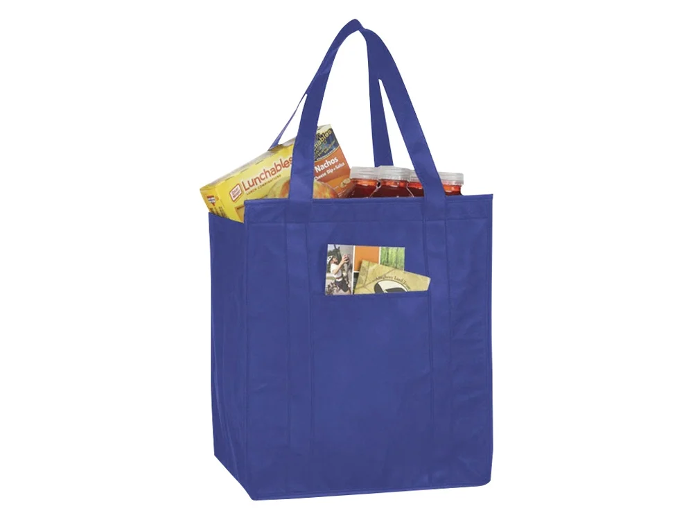 Сумка для покупок Zeus с изоляцией 80 г/м2 ярко-синий - фото 2