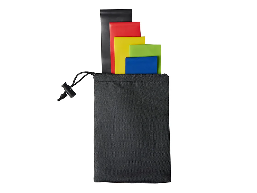 Набор спортивных резинок «Crane», черный - фото 4