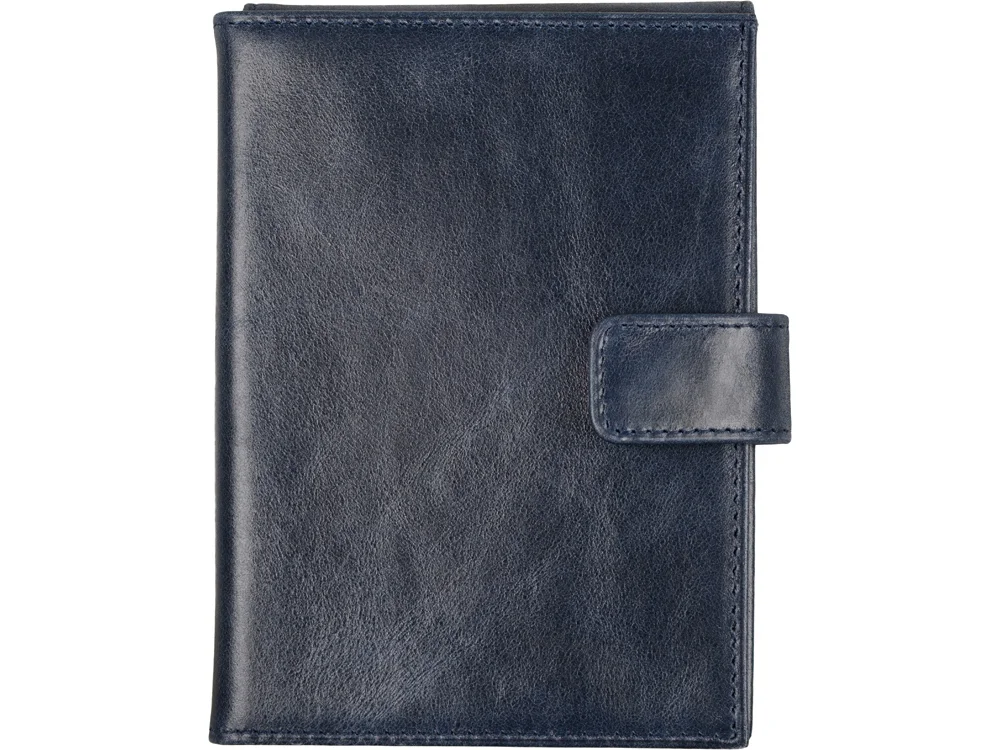 Бумажник путешественника Druid с отделением для паспорта темно-синий - фото 5