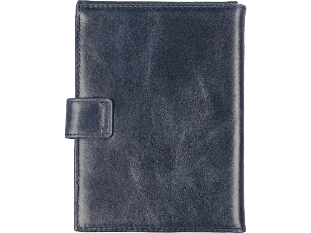 Бумажник путешественника Druid с отделением для паспорта темно-синий - фото 6