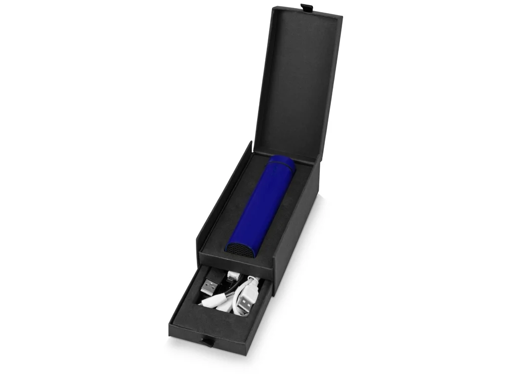 Внешний аккумулятор Мьюзик 5200 mAh синий/черный - фото 10
