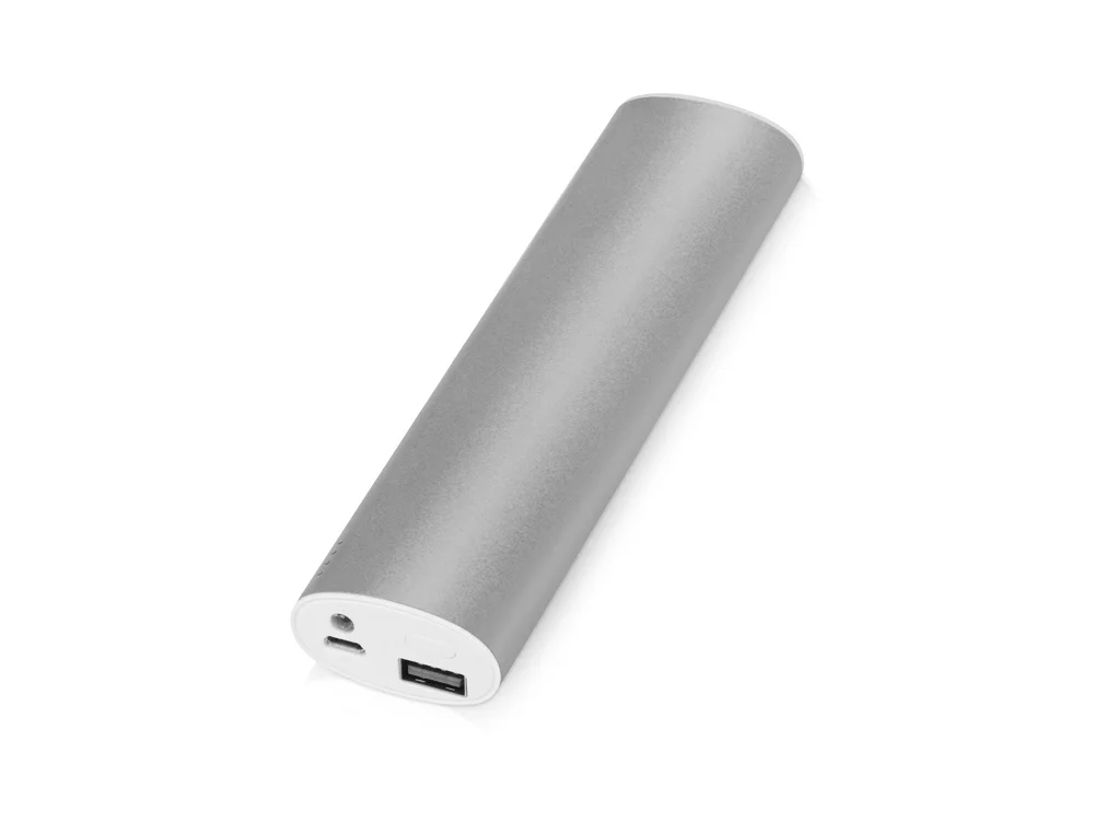 Внешний аккумулятор Спайк 8000 mAh серебристый/белый - фото 1