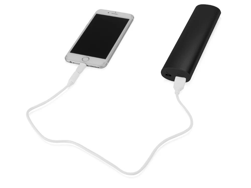 Внешний аккумулятор Спайк 8000 mAh черный/белый - фото 3