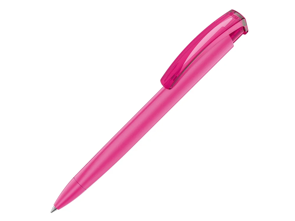 Ручка пластиковая шариковая трехгранная Trinity K transparent Gum soft-touch - фото 11