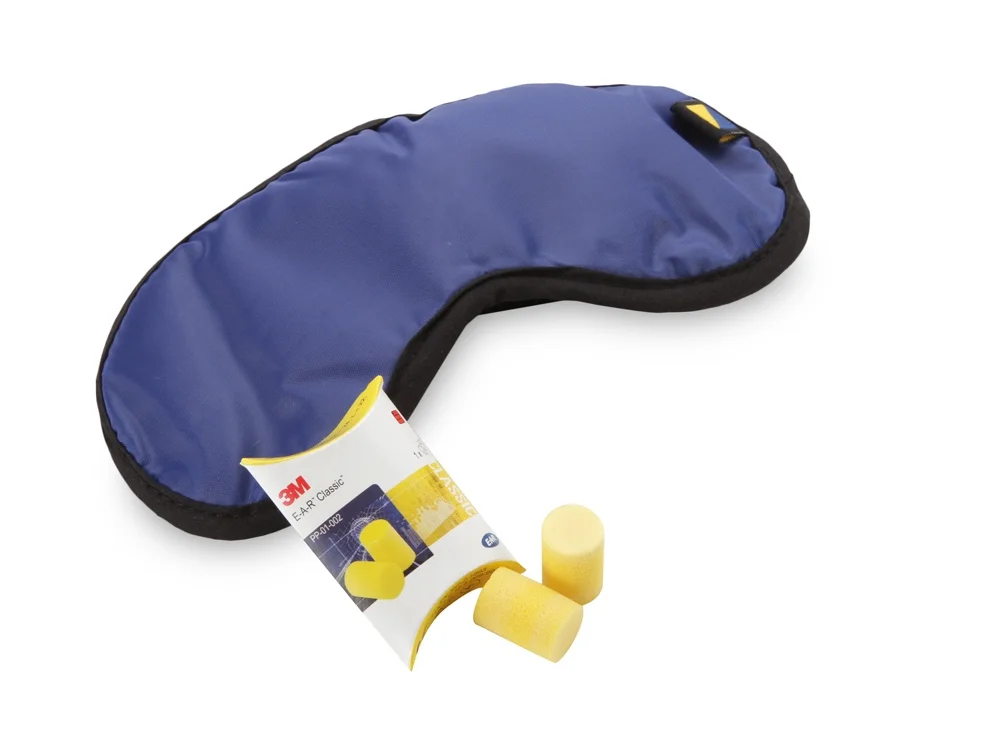 Дорожный набор Comfort Set синий/черный - фото 4