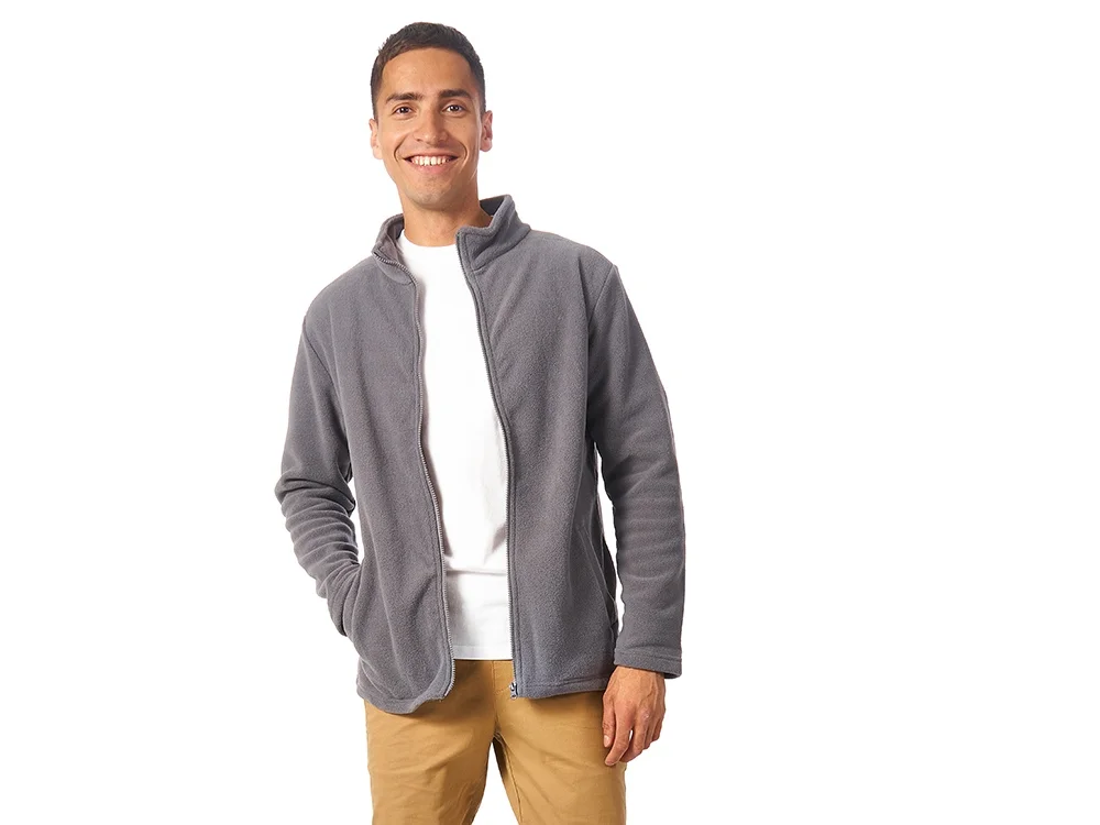 Куртка флисовая Seattle мужская серый S - фото 2