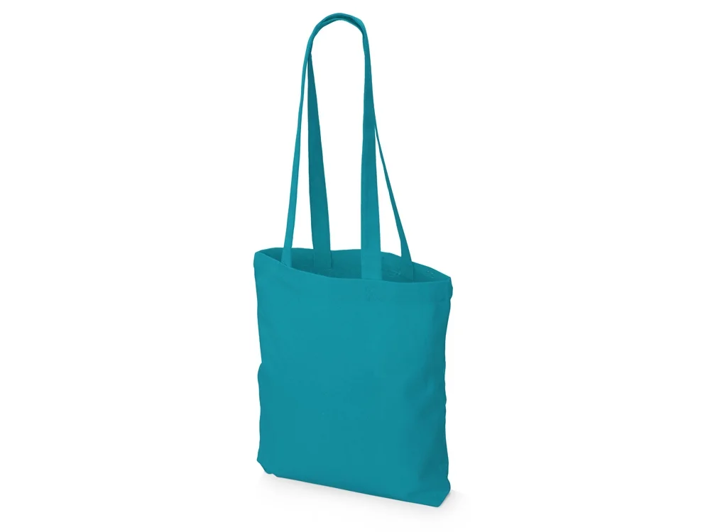 Сумка из плотного хлопка Carryme 220 220 г/м2 бирюзовый - фото 2